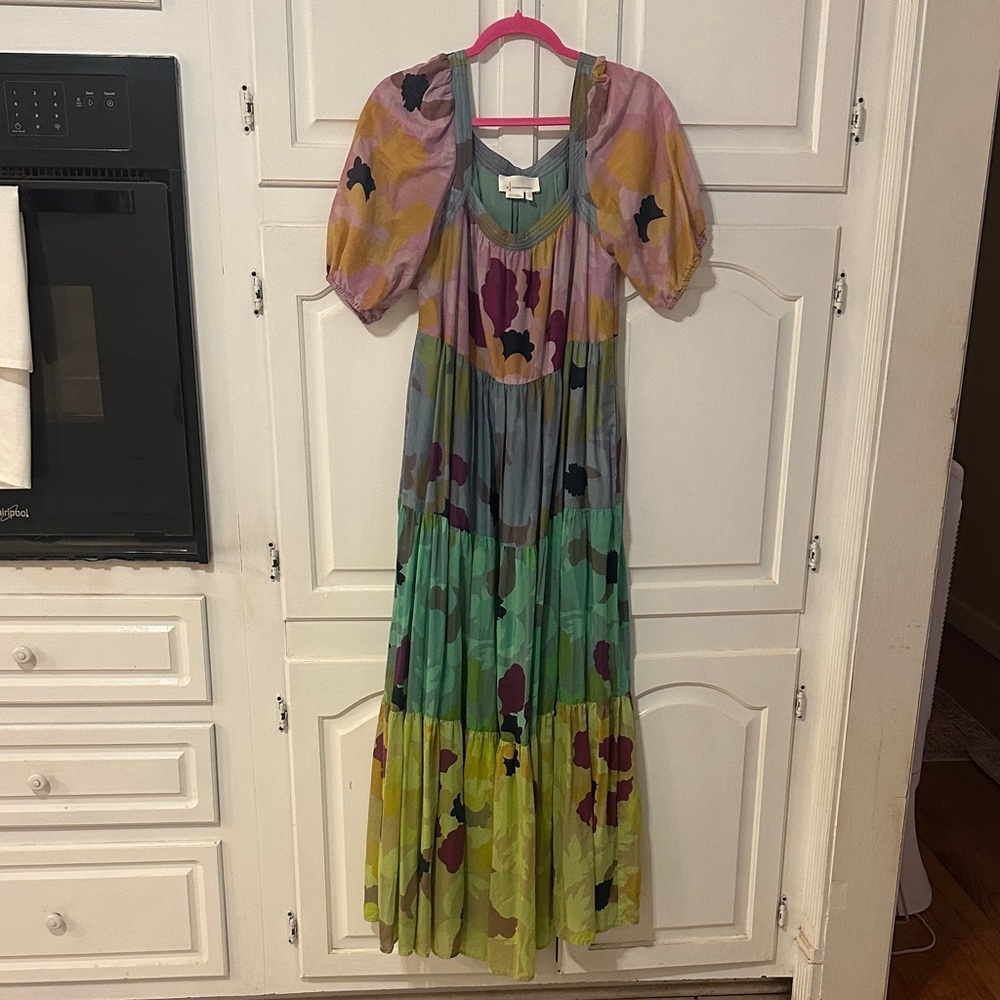 Anthropologie Multicolor Maxi Dress